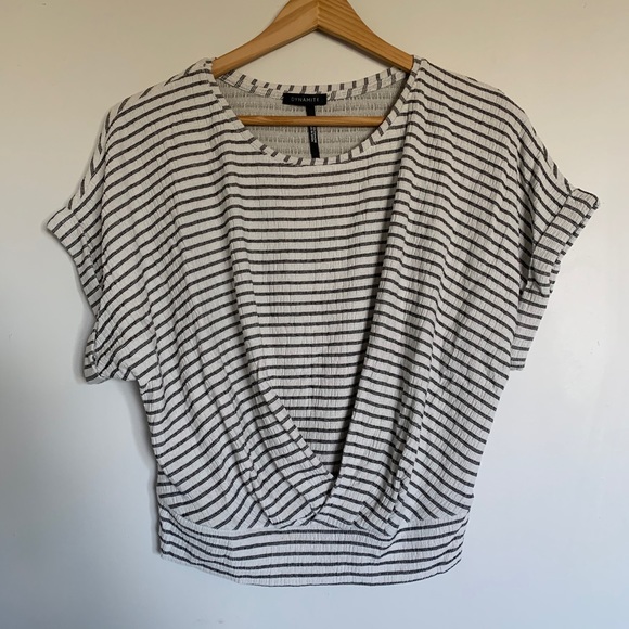 DYNAMITE Striped Crop Top - Picture 3 of 5